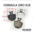 DISC BRAKE PADS para GIANT Twins / DA7 / DA6 / ATX710 / FORMULA ORO K18 ORO K24 ORO PURO Travões de disco semi-metálicos com acesso a bicicleta